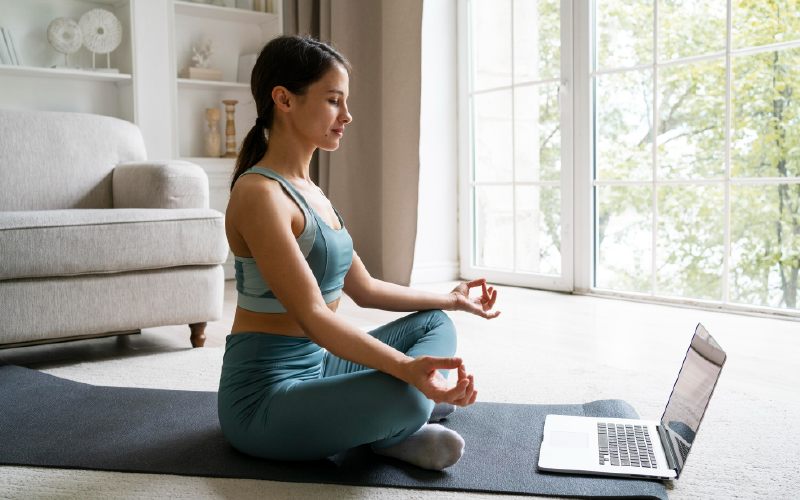 Integrating Meditation into Online Yoga Classes for Kids
